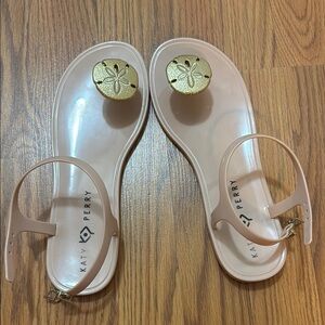 Katy Perry Collections Women's Sandals - Cream and Gold